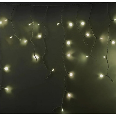 Neon-Night Гирлянда Бахрома с эффектом мерцания, 5.6х0.9 м, IP67, 240 LED тёплый белый 255-266