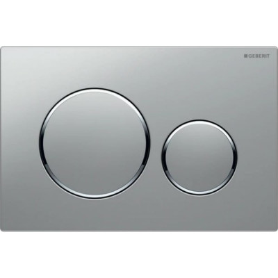 GEBERIT 115.882.KN.1 Клавиша смыва Sigma 20, двойной смыв хр.мат/мат/гл 00000047518