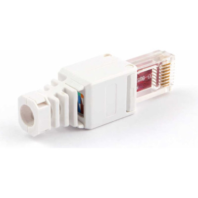 Cablexpert Штекер RJ-45 8P8C быстрозажимной ручной кат. 5e и 6 LK-8P8C