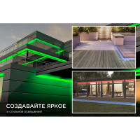 Светодиодная лента APEYRON в блистере, 12В, 14,4 Вт/м, smd 5050, 60 д/м, IP65, 5м, RGB 12BL