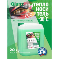 Теплоноситель (-30; 20 кг; пропиленгликоль) ECO Glanz GL403