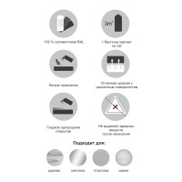 Аэрозольная краска MONARCA RAL1003 Сигнальный Желтый 0.52 л 11003