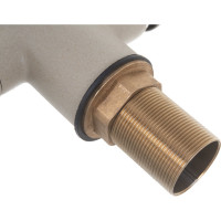 Смеситель для кухни G-lauf с биканальным изливом, песочный GOP18-A093KS