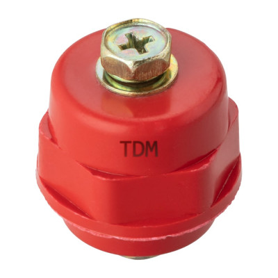 Силовой изолятор с болтом TDM ELECTRIC SM25 Н25хD27хМ6мм SQ0807-0007