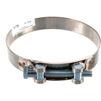 Одноболтовый хомут КРЕП-КОМП 140-148мм T W2 силовой 1шт SIL140-148RB52