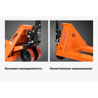 Гидравлическая тележка 3000 кг Gigant 1150x550 мм полиуретановые колеса JHPT3000