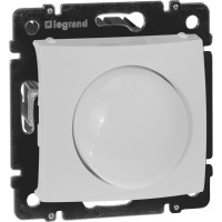 Диммер поворотно-нажимной Legrand Valena 400Вт белый 770061