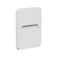 Светодиодный светильник Jazzway PST/W S120090 2Вт 4000К IP44 накладной для подсветки стен и ступеней фасадный белый 5005570