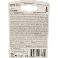 Батарейки Energizer Lithium CR2016 1 шт/бл 7638900083002