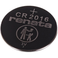 Литиевая батарейка Renata CR 2016 Li/MnO2, 90mAh, 3V NEW 12709