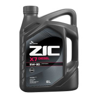 Масло (синтетическое; X7 5w30; Diesel; SL/CF; 6 л; A3/B3, A3/B4) для легковых авто ZIC 172610