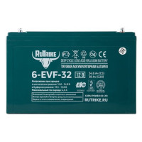 Аккумулятор тяговый Rutrike 6-EVF-32 12V32A/H C5 021662