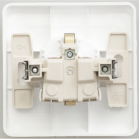 Розетка 1-м Systeme Electric (Schneider Electric) Этюд, 16 А, с заземлением, защитные шторки, белый, арт. PC16-004B