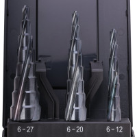 Набор ступенчатых сверел (3 шт; S1, M2, L3) RUKO 101087PRO