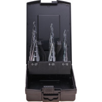 Набор ступенчатых сверел (3 шт; S1, M2, L3) RUKO 101087PRO