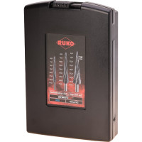 Набор ступенчатых сверел (3 шт; S1, M2, L3) RUKO 101087PRO