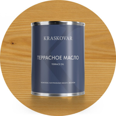 Масло террасное Kraskovar Бесцветный 0,75л 1133