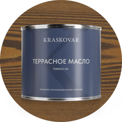 Масло террасное Kraskovar Орех 2,2л 1136