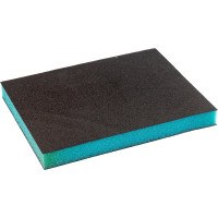 Губка шлифовальная двухсторонняя SM (120х98х13 мм; Р220) Sand Master 7930091770069