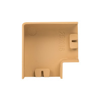 Поворот EKF 90 гр. (25х16) (4 шт) светлое дерево EKF-Plast abl-25-16x4