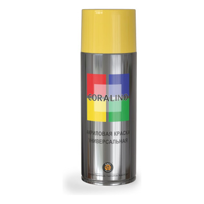 Аэрозольная краска CORALINO RAL1018 Цинково-жёлтый C11018