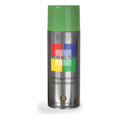Аэрозольная краска CORALINO RAL6018 Жёлто-зеленый C16018