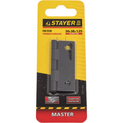 Универсальная дверная петля STAYER Master коричневый цвет 50 мм 37611-50-3