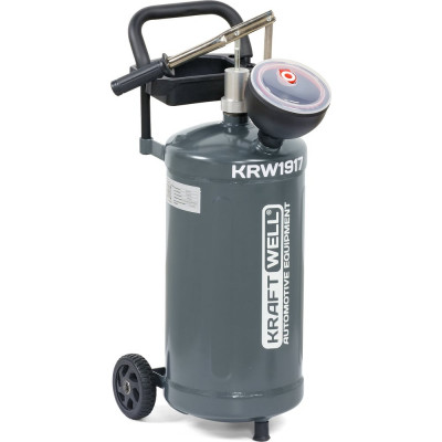 Мобильный нагнетатель масла с ручным приводом KraftWell KRW1917