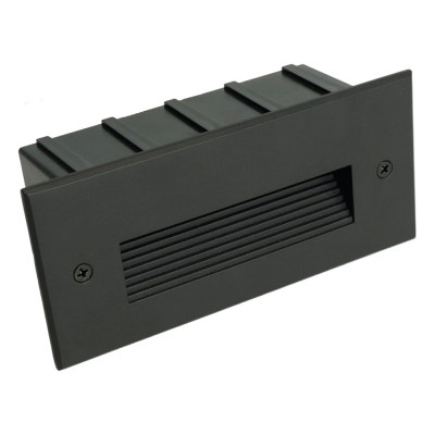 Встраиваемый светодиодный светильник FERON, 5W, 4000K, IP65, черный, LN012 41160