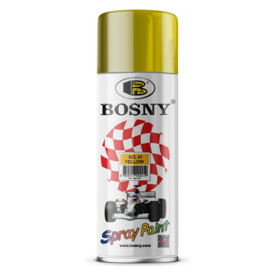 Универсальная краска Bosny желтый RAL1018 41
