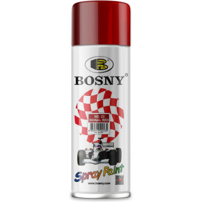Универсальная краска Bosny красный насыщенный RAL3002 23