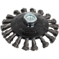 Щётка коническая жгутовая METAL Standard (115 мм; М14) для УШМ D.BOR D11-MS-115-M14-050