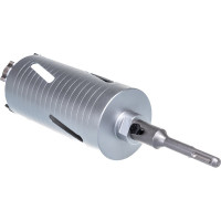 Коронка алмазная по бетону Laser Deep Drill (72х150 мм) Hilberg HD372