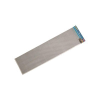 Облицовка радиатора DolleX, алюминий, 120 х 30 см, черная, ячейки 10 х 5,5 мм, DKS-130