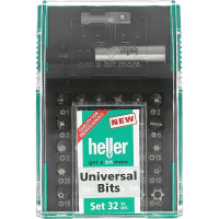 Набор бит для винтоверта 32 предмета Heller TD28913