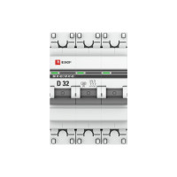 Автоматический выключатель EKF 3P 32А (D) 4,5kA ВА 47-63 PROxima mcb4763-3-32D-pro