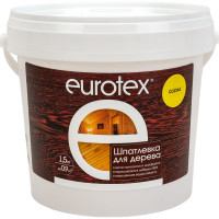 ШПАТЛЕВКА ПО ДЕРЕВУ Eurotex СОСНА 1,5 КГ 21121