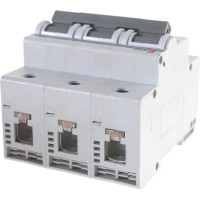 Автоматический выключатель EKF 3P 100А D 15кА ВА 47-125 PROxima mcb47125-3-100D