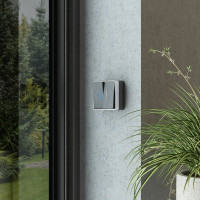 Выключатель WERKEL W5020104 двухклавишный с подсветкой Gallant графит рифленый a051340