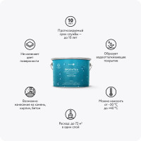 Пропитка для бетона (гидрофобизатор для камня) Elcon Aqness 9л 00-00002939