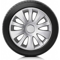 Колпаки на колёса AUTOPROFI 15, 370 мм, 4 шт. WC-1155 SILVER 15