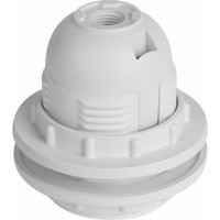 Люстровый патрон duwi E27 2 кольца белый 24532 2