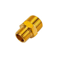 Соединитель резьбовой наружная резьба 3/8х1/4 ROCKFORCE RF-MM06/04(1916)