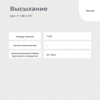 Краска для потолков KRAFOR водно-дисперсионная супербелая 40 кг 41832