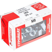 Переходная гайка Стройбат DIN 6334 М8 25 шт. 2632407/307780