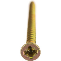 Универсальные саморезы Стройбат желтые 3.5х50 200 шт. 2641122 / 075971