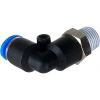 Фитинг угловой для пластиковых трубок (4 мм; 1/8М) ROCKFORCE RF-SPL04-01(2230)