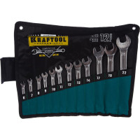Набор комбинированных гаечных ключей Kraftool 12 шт 6 - 22 мм  27079-H12_z01