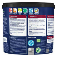Краска для стен и потолков DULUX PROFESSIONAL DIAMOND EXTRA MATT для внутренних работ, глубокоматовая, база BW, 2.5 л 5717204
