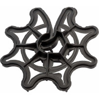 Фиксатор вертикальный Звезда 30, для арматуры 6-20 мм 500 шт Технопласт 200008